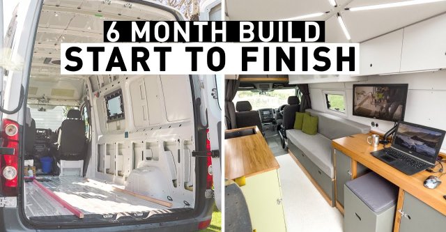 Полное преобразование Volkswagen Crafter 2012 в кемпер